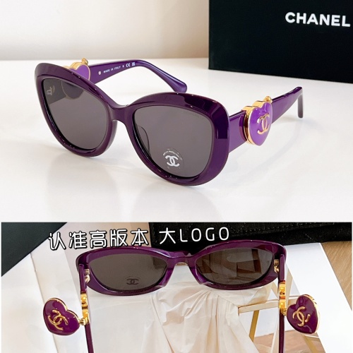 Chanel AAA Quality Sunglasses #1235151 $72.00 USD, Wholesale Replica Chanel AAA Quality Sunglasses