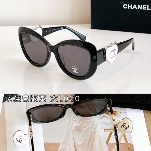 Chanel AAA Quality Sunglasses #1235153 $72.00 USD, Wholesale Replica Chanel AAA Quality Sunglasses