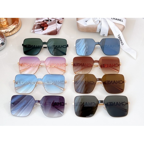 Replica Chanel AAA Quality Sunglasses #1235159 $60.00 USD for Wholesale