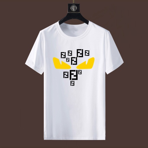 Fendi T-Shirts Short Sleeved For Unisex #1235169 $25.00 USD, Wholesale Replica Fendi T-Shirts