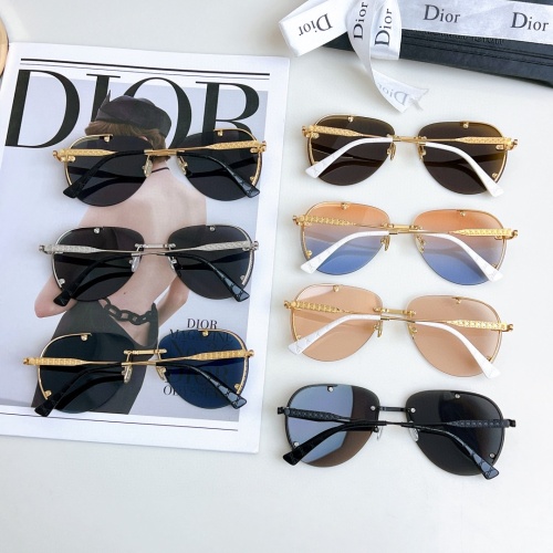 Replica Christian Dior AAA Quality Sunglasses #1235185 $45.00 USD for Wholesale