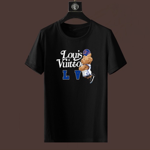 Louis Vuitton LV T-Shirts Short Sleeved For Unisex #1235195 $25.00 USD, Wholesale Replica Louis Vuitton LV T-Shirts