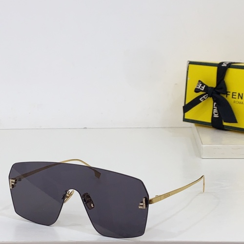 Fendi AAA Quality Sunglasses #1235251 $45.00 USD, Wholesale Replica Fendi AAA Quality Sunglasses