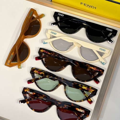 Replica Fendi AAA Quality Sunglasses #1235257 $60.00 USD for Wholesale