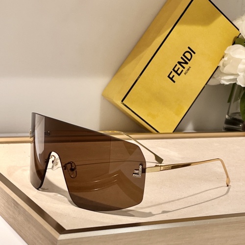 Fendi AAA Quality Sunglasses #1235276 $60.00 USD, Wholesale Replica Fendi AAA Quality Sunglasses