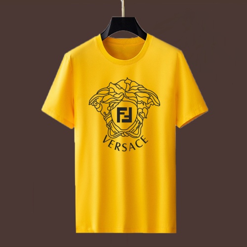 Versace T-Shirts Short Sleeved For Unisex #1235283 $25.00 USD, Wholesale Replica Versace T-Shirts