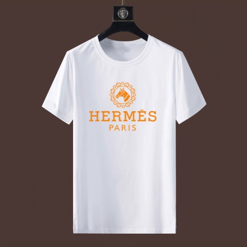 Hermes T-Shirts Short Sleeved For Unisex #1235292 $25.00 USD, Wholesale Replica Hermes T-Shirts