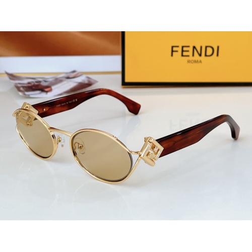 Fendi AAA Quality Sunglasses #1235294 $64.00 USD, Wholesale Replica Fendi AAA Quality Sunglasses