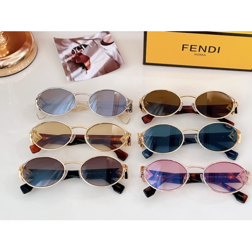 Replica Fendi AAA Quality Sunglasses #1235294 $64.00 USD for Wholesale