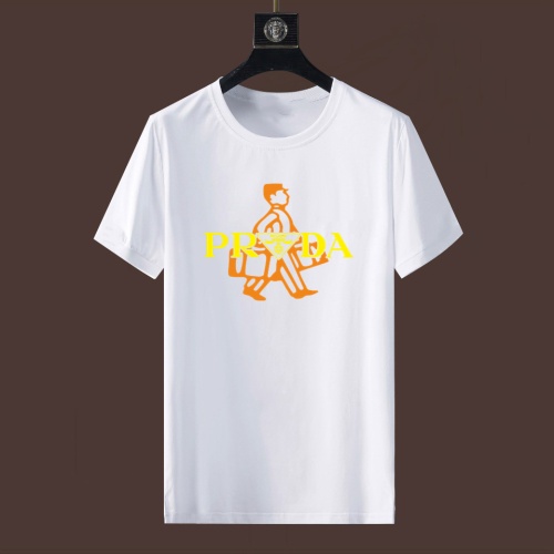 Prada T-Shirts Short Sleeved For Unisex #1235305 $25.00 USD, Wholesale Replica Prada T-Shirts