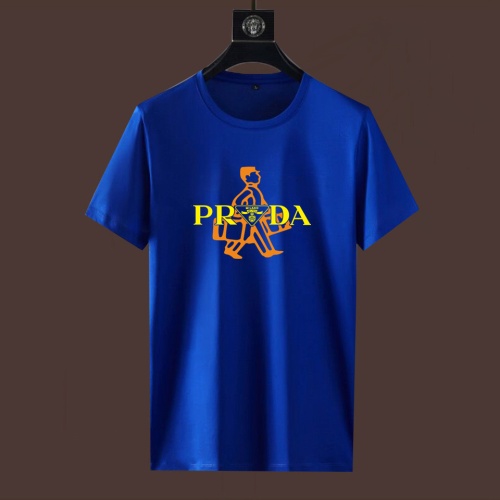 Prada T-Shirts Short Sleeved For Unisex #1235307 $25.00 USD, Wholesale Replica Prada T-Shirts