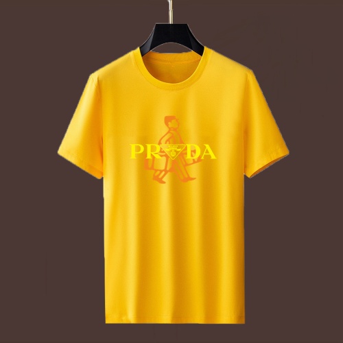 Prada T-Shirts Short Sleeved For Unisex #1235309 $25.00 USD, Wholesale Replica Prada T-Shirts