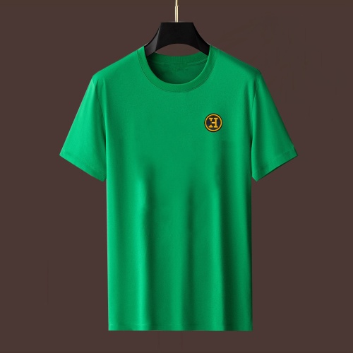 Hermes T-Shirts Short Sleeved For Unisex #1235313 $25.00 USD, Wholesale Replica Hermes T-Shirts