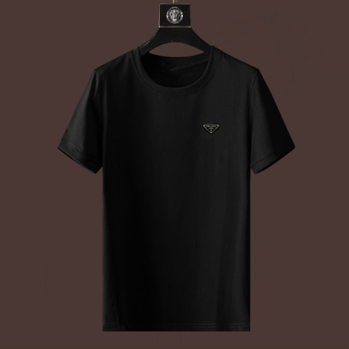 Prada T-Shirts Short Sleeved For Unisex #1235333 $25.00 USD, Wholesale Replica Prada T-Shirts