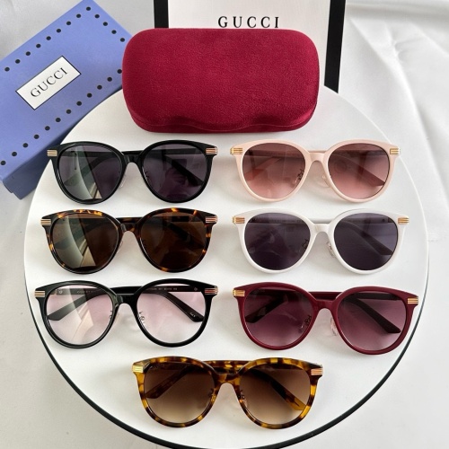 Replica Gucci AAA Quality Sunglasses #1235354 $52.00 USD for Wholesale