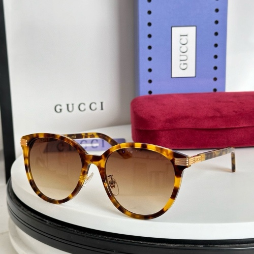 Gucci AAA Quality Sunglasses #1235356 $52.00 USD, Wholesale Replica Gucci AAA Quality Sunglasses