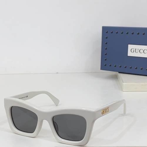 Gucci AAA Quality Sunglasses #1235364 $60.00 USD, Wholesale Replica Gucci AAA Quality Sunglasses