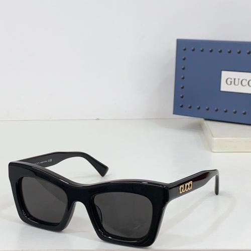 Gucci AAA Quality Sunglasses #1235365 $60.00 USD, Wholesale Replica Gucci AAA Quality Sunglasses