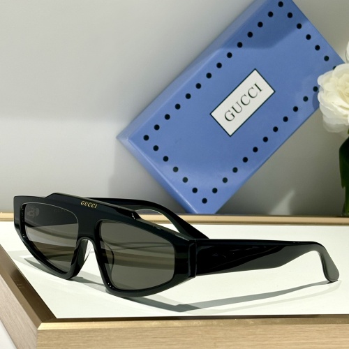 Gucci AAA Quality Sunglasses #1235377 $60.00 USD, Wholesale Replica Gucci AAA Quality Sunglasses