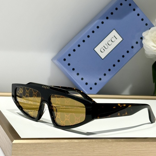 Gucci AAA Quality Sunglasses #1235380 $60.00 USD, Wholesale Replica Gucci AAA Quality Sunglasses