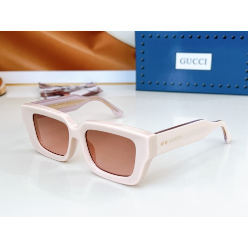 Gucci AAA Quality Sunglasses #1235392 $72.00 USD, Wholesale Replica Gucci AAA Quality Sunglasses