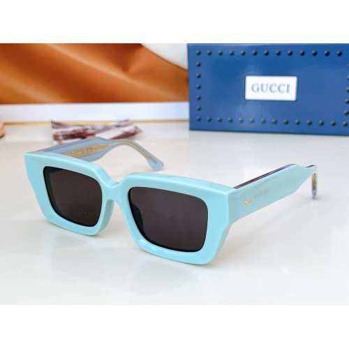 Gucci AAA Quality Sunglasses #1235394 $72.00 USD, Wholesale Replica Gucci AAA Quality Sunglasses