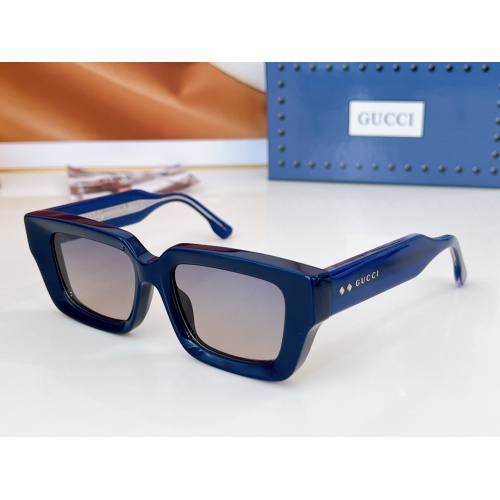 Gucci AAA Quality Sunglasses #1235395 $72.00 USD, Wholesale Replica Gucci AAA Quality Sunglasses