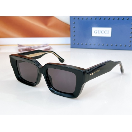 Gucci AAA Quality Sunglasses #1235397 $72.00 USD, Wholesale Replica Gucci AAA Quality Sunglasses