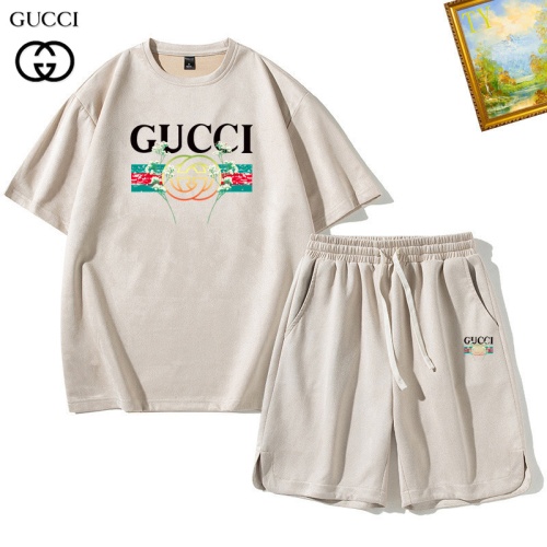 Gucci Tracksuits Short Sleeved For Men #1235407 $48.00 USD, Wholesale Replica Gucci Tracksuits