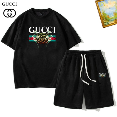 Gucci Tracksuits Short Sleeved For Men #1235409 $48.00 USD, Wholesale Replica Gucci Tracksuits