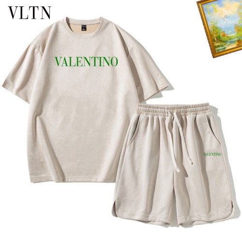 Valentino Tracksuits Short Sleeved For Men #1235416 $48.00 USD, Wholesale Replica Valentino Tracksuits