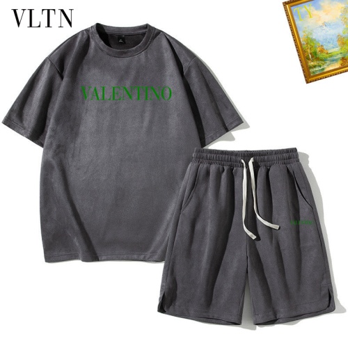 Valentino Tracksuits Short Sleeved For Men #1235417 $48.00 USD, Wholesale Replica Valentino Tracksuits