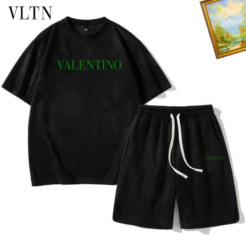 Valentino Tracksuits Short Sleeved For Men #1235418 $48.00 USD, Wholesale Replica Valentino Tracksuits