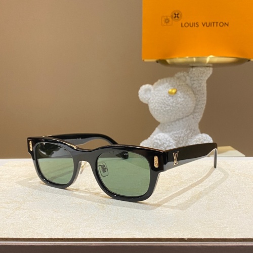 Louis Vuitton AAA Quality Sunglasses #1235431 $45.00 USD, Wholesale Replica Louis Vuitton AAA Quality Sunglasses