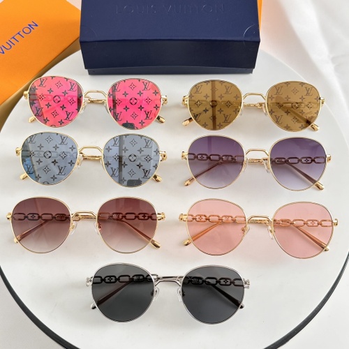 Replica Louis Vuitton AAA Quality Sunglasses #1235443 $48.00 USD for Wholesale