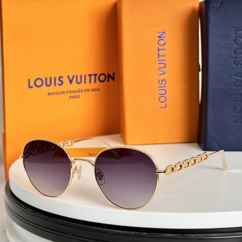 Louis Vuitton AAA Quality Sunglasses #1235448 $48.00 USD, Wholesale Replica Louis Vuitton AAA Quality Sunglasses