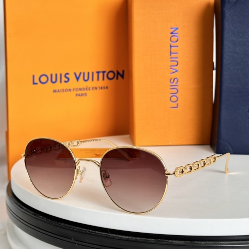 Louis Vuitton AAA Quality Sunglasses #1235449 $48.00 USD, Wholesale Replica Louis Vuitton AAA Quality Sunglasses