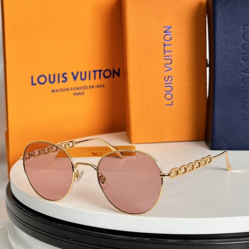 Louis Vuitton AAA Quality Sunglasses #1235450 $48.00 USD, Wholesale Replica Louis Vuitton AAA Quality Sunglasses