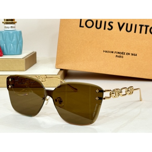 Louis Vuitton AAA Quality Sunglasses #1235460 $60.00 USD, Wholesale Replica Louis Vuitton AAA Quality Sunglasses