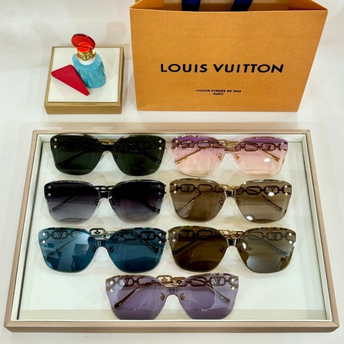 Replica Louis Vuitton AAA Quality Sunglasses #1235460 $60.00 USD for Wholesale