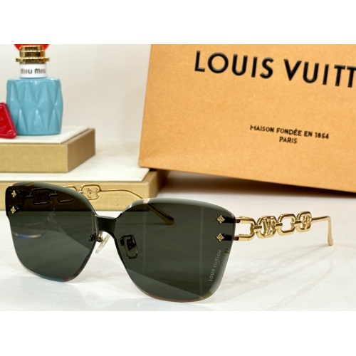 Louis Vuitton AAA Quality Sunglasses #1235461 $60.00 USD, Wholesale Replica Louis Vuitton AAA Quality Sunglasses