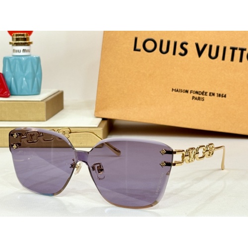 Louis Vuitton AAA Quality Sunglasses #1235464 $60.00 USD, Wholesale Replica Louis Vuitton AAA Quality Sunglasses