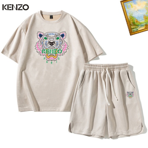 Kenzo Tracksuits Short Sleeved For Men #1235466 $48.00 USD, Wholesale Replica Kenzo Tracksuits