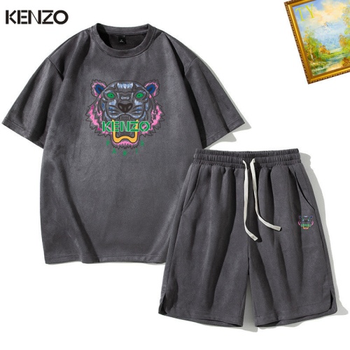 Kenzo Tracksuits Short Sleeved For Men #1235467 $48.00 USD, Wholesale Replica Kenzo Tracksuits