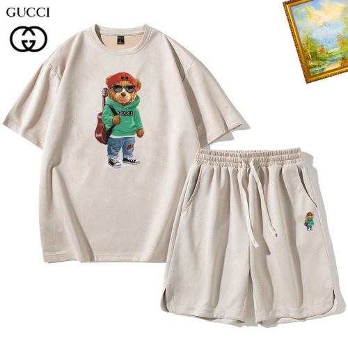 Gucci Tracksuits Short Sleeved For Men #1235475 $48.00 USD, Wholesale Replica Gucci Tracksuits