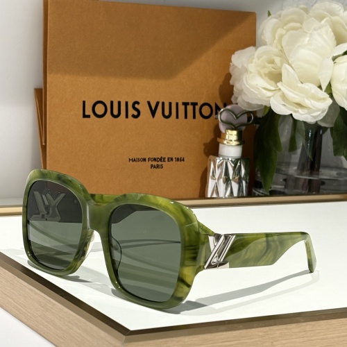 Louis Vuitton AAA Quality Sunglasses #1235476 $64.00 USD, Wholesale Replica Louis Vuitton AAA Quality Sunglasses