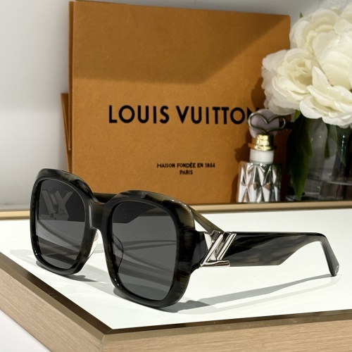 Louis Vuitton AAA Quality Sunglasses #1235477 $64.00 USD, Wholesale Replica Louis Vuitton AAA Quality Sunglasses