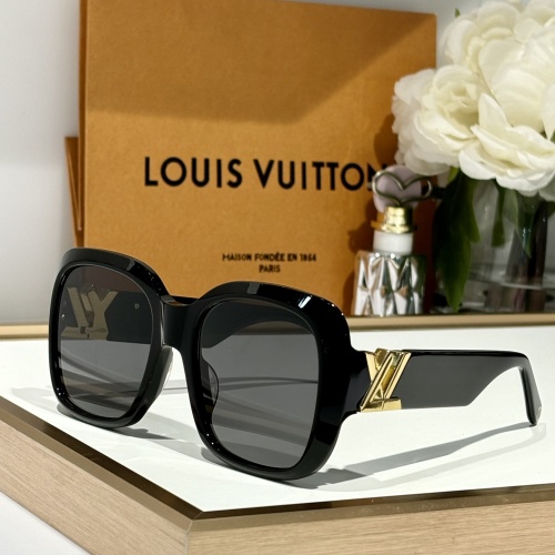 Louis Vuitton AAA Quality Sunglasses #1235478 $64.00 USD, Wholesale Replica Louis Vuitton AAA Quality Sunglasses