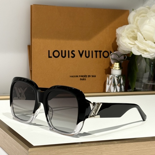 Louis Vuitton AAA Quality Sunglasses #1235479 $64.00 USD, Wholesale Replica Louis Vuitton AAA Quality Sunglasses