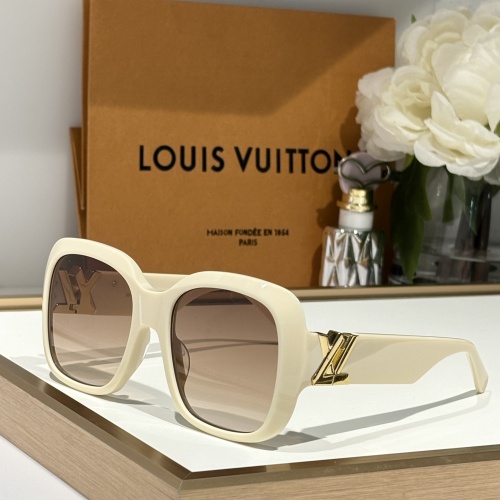 Louis Vuitton AAA Quality Sunglasses #1235480 $64.00 USD, Wholesale Replica Louis Vuitton AAA Quality Sunglasses